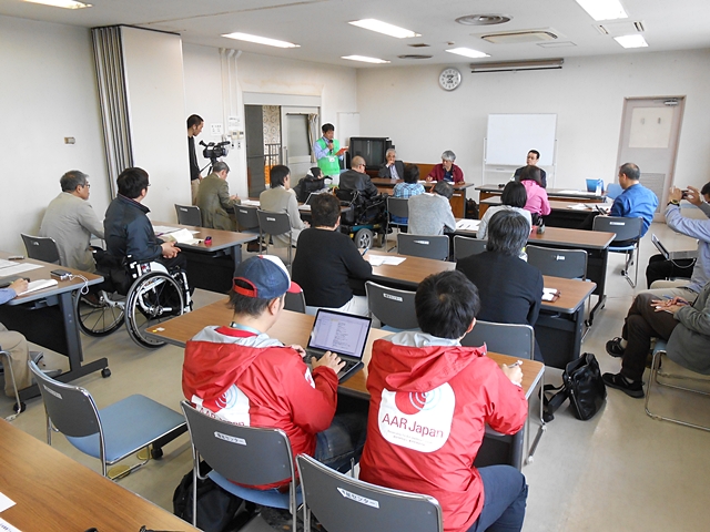 熊本支援センターの様子